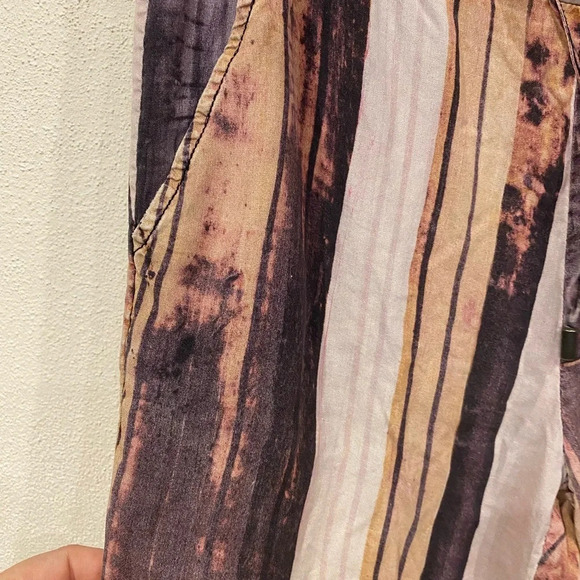 Go by Go Silk Striped Pants Size Small VGUC - Picture 2 of 5